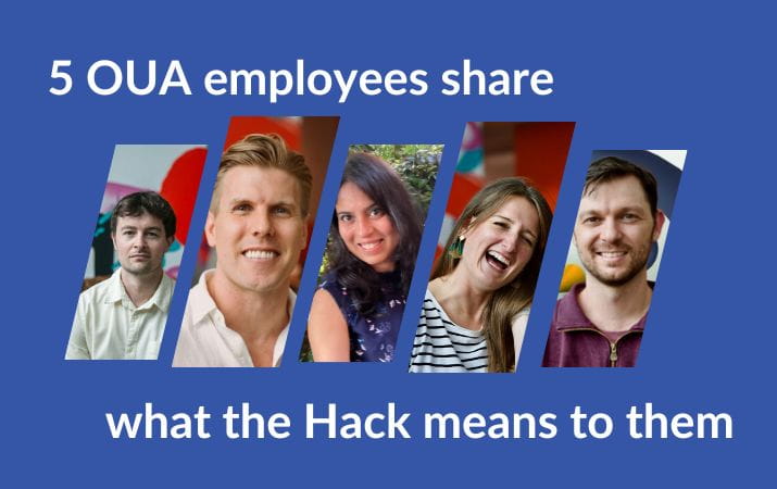 5 OUA employees share A colourful collage of Open Universities Australia employees